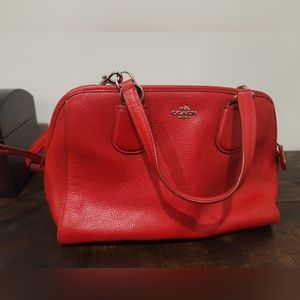 Red Coach Purse